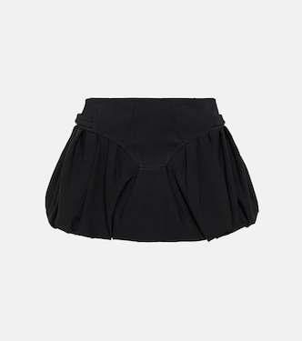 Minifalda de crepé | Mugler