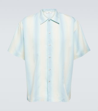 Camicia bowling oversize a righe | Commas