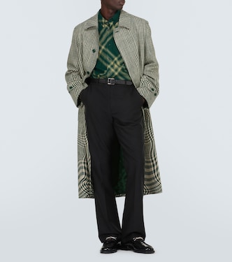 Chemise en laine à carreaux | Burberry