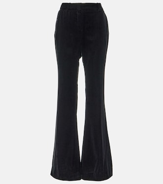 Pantalones bootcut de terciopelo | Nina Ricci