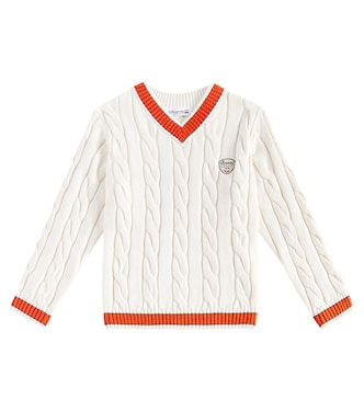 Pull Giorgi en coton, cachemire et laine | Bonpoint