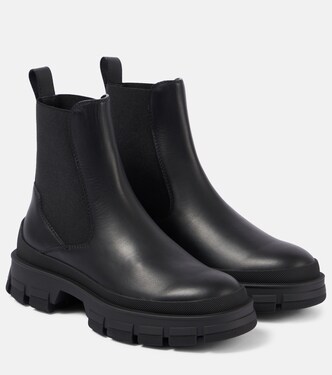 Botas Chelsea Hevea de piel | Moncler