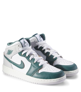Baskets Air Jordan 1 Mid SE en cuir | Nike Kids