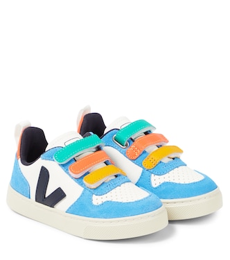 Sneakers V-10 in pelle e suede | Veja Kids
