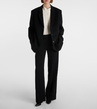 Encore wool wide-leg pants | The Row