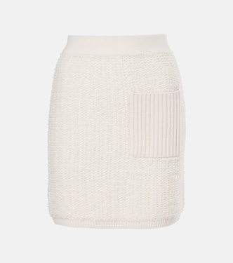 Minigonna Imogen in maglia di cashmere | Lisa Yang