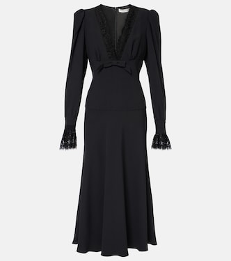 Abito midi Envers in raso | Alessandra Rich