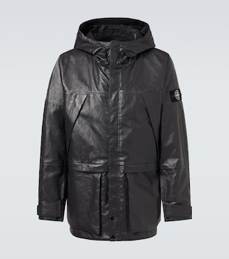 Parka Compass aus Leder | Stone Island