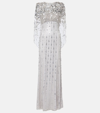 Robe Nettie aus Tüll mit Pailletten | Jenny Packham
