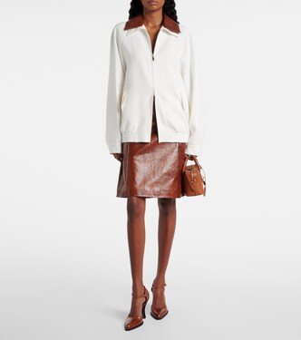 Minigonna in pelle | Jacques Wei