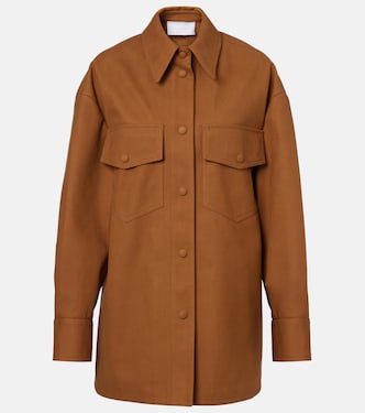 Faux suede overshirt | Stella McCartney