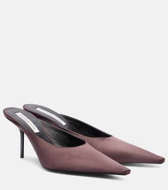 Mules en satin | Victoria Beckham