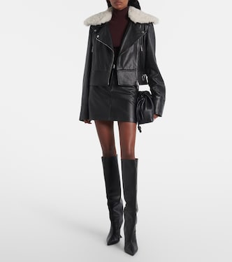 Mini-jupe Patto en cuir | Sportmax