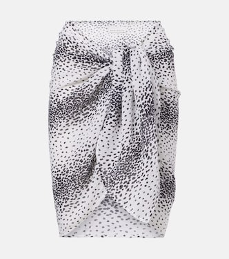 Icaria cotton and silk beach cover-up | Heidi Klein