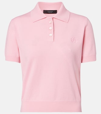 Double G wool polo shirt | Gucci