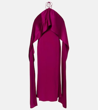 Nan draped satin gown | Taller Marmo