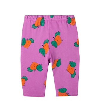 Baby Bedruckte Jogginghose Tangerine aus Jersey | Bobo Choses
