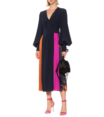 Robe midi Terkuro en soie | Roksanda