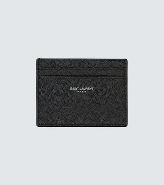Leather card holder | Saint Laurent
