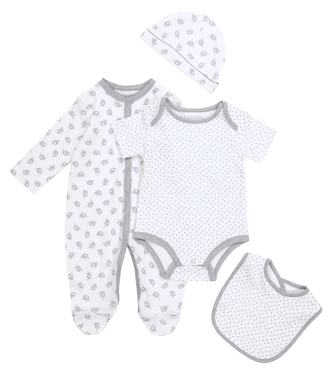 Baby - Tutina, body, berretto e bavaglino in cotone | Rachel Riley