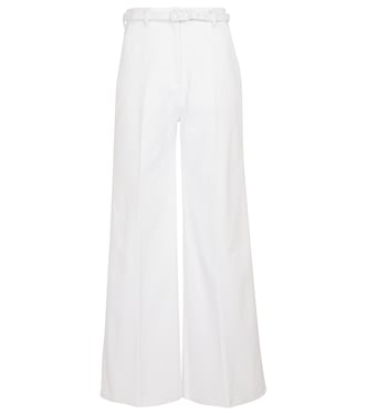 Pantalon évasé VLOGO en coton | Valentino