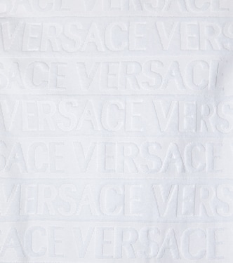 Accappatoio in cotone con stampa | Versace Home