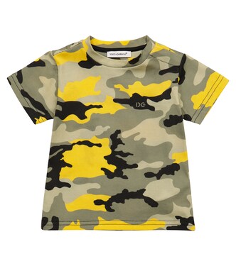 Baby - T-shirt in cotone con stampa | Dolce&Gabbana Kids