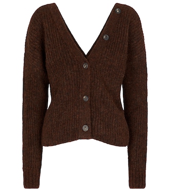 Ribbed-knit alpaca-blend cardigan | Alanui