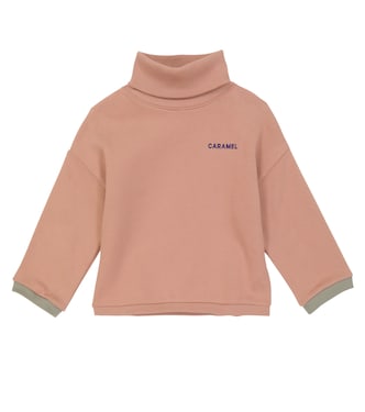 Drube cotton-blend sweatshirt | Caramel