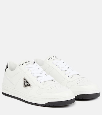 Sneakers in pelle con logo | Prada