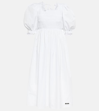 Midikleid aus Baumwolle | Miu Miu
