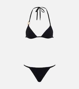 Bikini triangular con logo | Dolce&Gabbana