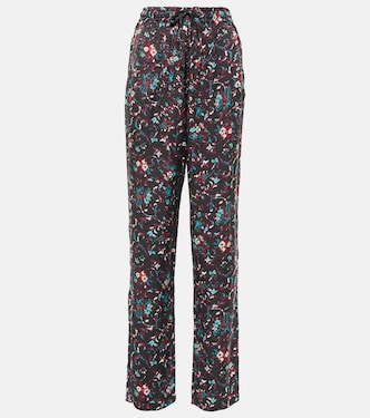 Floral jacquard straight pants | Marant Etoile