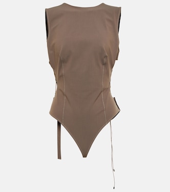 Le Body Marrone cutout bodysuit | Jacquemus