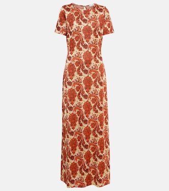 Robe longue imprimée | Rabanne