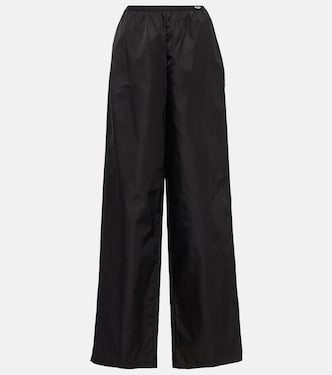 High-Rise Hose aus Re-Nylon | Prada