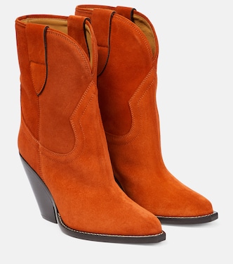 Ankle Boots Leyane aus Veloursleder | Isabel Marant