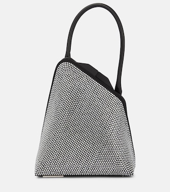Borsa a spalla Sunset con cristalli | The Attico
