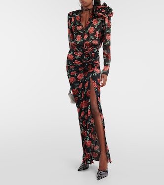 Blouse en soie à fleurs | Magda Butrym