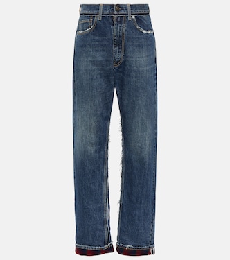 Jeans rectos a cuadros | Maison Margiela