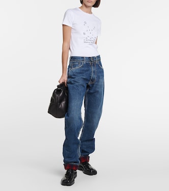 Jeans rectos a cuadros | Maison Margiela