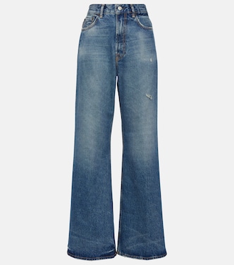 2022F high-rise wide-leg jeans | Acne Studios