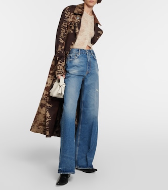 Jeans anchos 2022F de tiro alto | Acne Studios