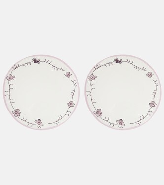 x Marni Dark Viola set of 2 dinner plates | Serax