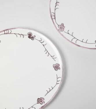 x Marni Dark Viola set of 2 dinner plates | Serax