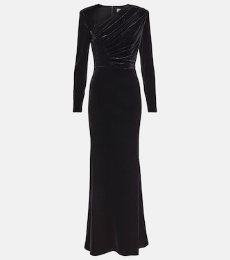 Robe longue asymétrique | Roland Mouret