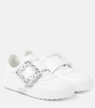 Zapatillas Very Vivier de piel adornadas | Roger Vivier