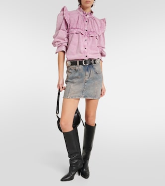Camicia di jeans Idety con ruches | Marant Etoile