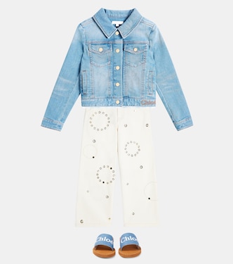 Jeansjacke | Chloé Kids