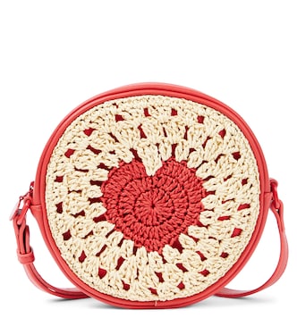 Borsa in similpelle e crochet | Stella McCartney Kids